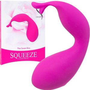 Swan Kiss Squeeze Control G-Spot Vibrator
