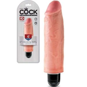 King Cock 6 Inch Vibrating Stiffy