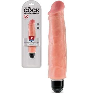 King Cock 7 Inch Vibrating Stiffy