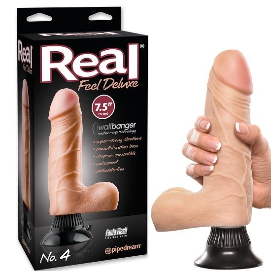 Real Feel Deluxe No 4 Realistic Vibrator