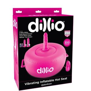Dillio Vibrating Inflatable Hot Seat