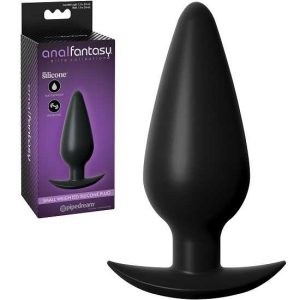 Anal Fantasy Elite Small Weighted Silicone Plug
