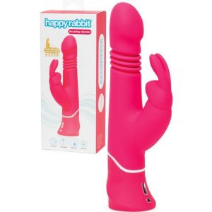 Happy Rabbit Thrusting Realistic Rabbit Vibrator