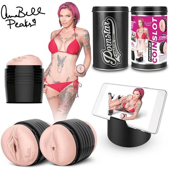 Pornstar Signature - Anna Bell Peaks Double Ended Pussy Ass Coinslot