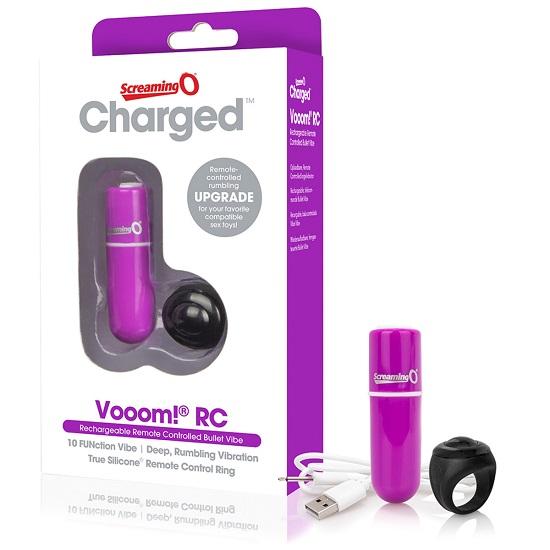 Screaming O Charged Vooom Remote Control Bullet Vibrator - Image 4