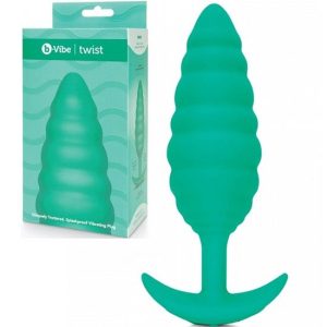 B-Vibe Twist Texture Plug