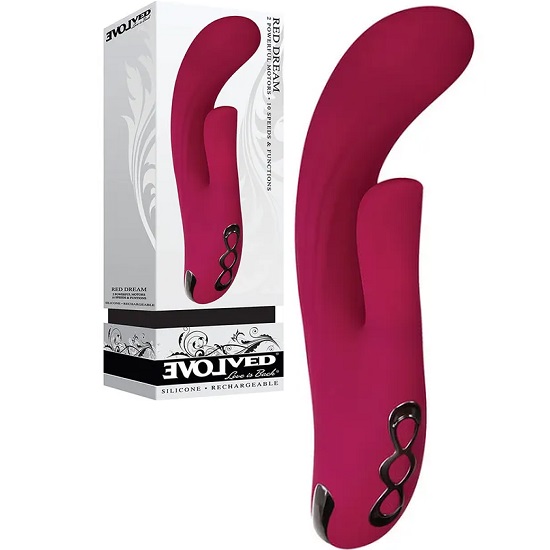 Evolved Red Dream Rabbit Vibrator