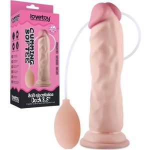 Lovetoy Cumming Softee 8.5 Inch Soft Ejaculation Cock