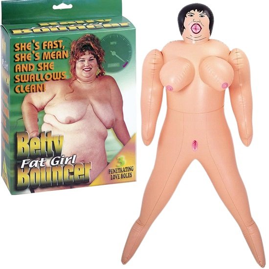 Betty Fat Girl Bouncer Blow Up Doll