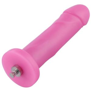 HiSmith KlicLok 6.7 Inch Pink Silicone Dildo