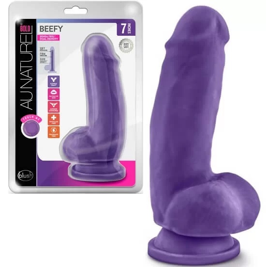 Au Naturel Bold Beefy 7 Inch Dildo