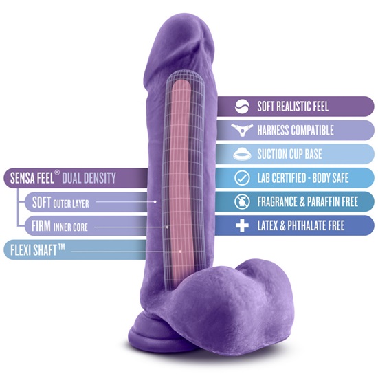 Au Naturel Bold Hero 8 Inch Dildo