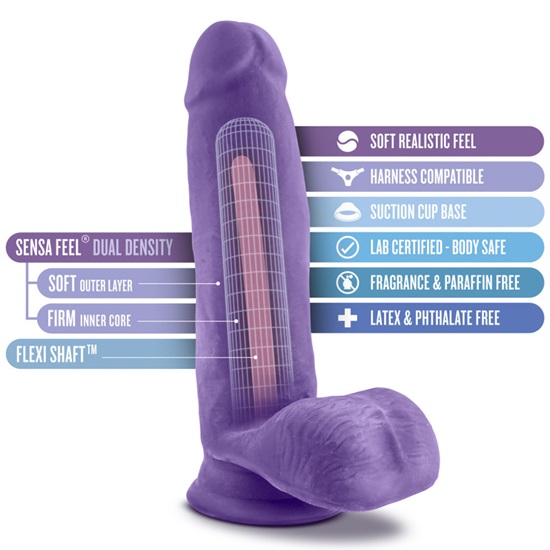 Au Naturel Bold Pleaser 7 Inch Dildo