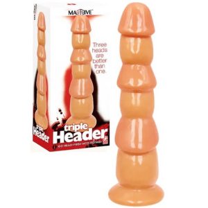 Massive Triple Header 12 Inch Dildo