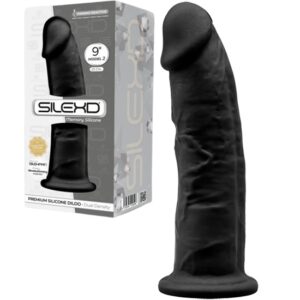 SilexD 9 Inch Dual Density Silicone Dildo