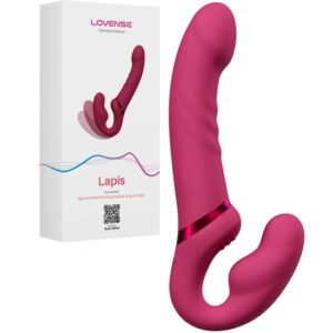 Lovense Lapis Double-Ended Vibrating Strapless Strap-On