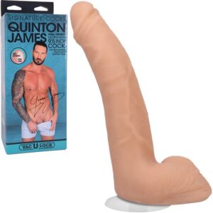 Signature Cocks Quinton James 9.5 Inch Ultraskyn Dildo