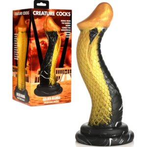 Creature Cocks Golden Mamba Silicone Dildo