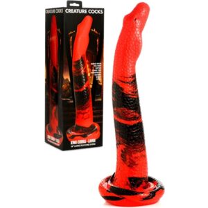 Creature Cocks King Cobra Large Long Silicone Dong