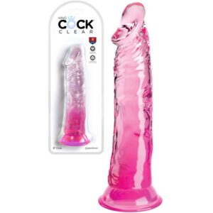King Cock Clear 8 Inch Dildo