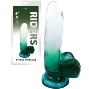 Playful Riders 6 Inch Cock With Balls