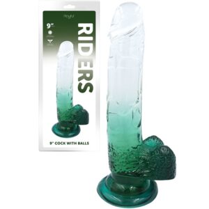Playful Riders 9 Inch Cock With Balls