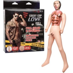 Cocky Cop Blow Up Love Doll