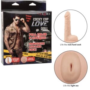 Cocky Cop Inflatable Blow Up Love Doll