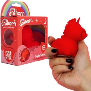 Unihorn Cupid’s Beau Rotating Heart Clitoral Vibrator