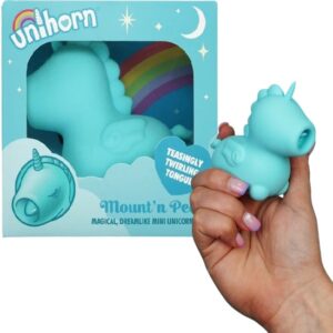 Unihorn Mount’n Peak Licking Clitoral Vibrator