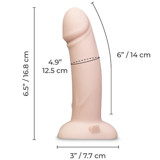 B-Vibe Every Body Vibrating Realistic Strap-On Kit
